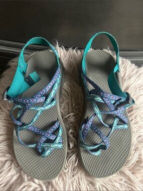 Chaco | Shoes | Chaco Zx Sandals Size 4 Ecotread Strappy Burlap